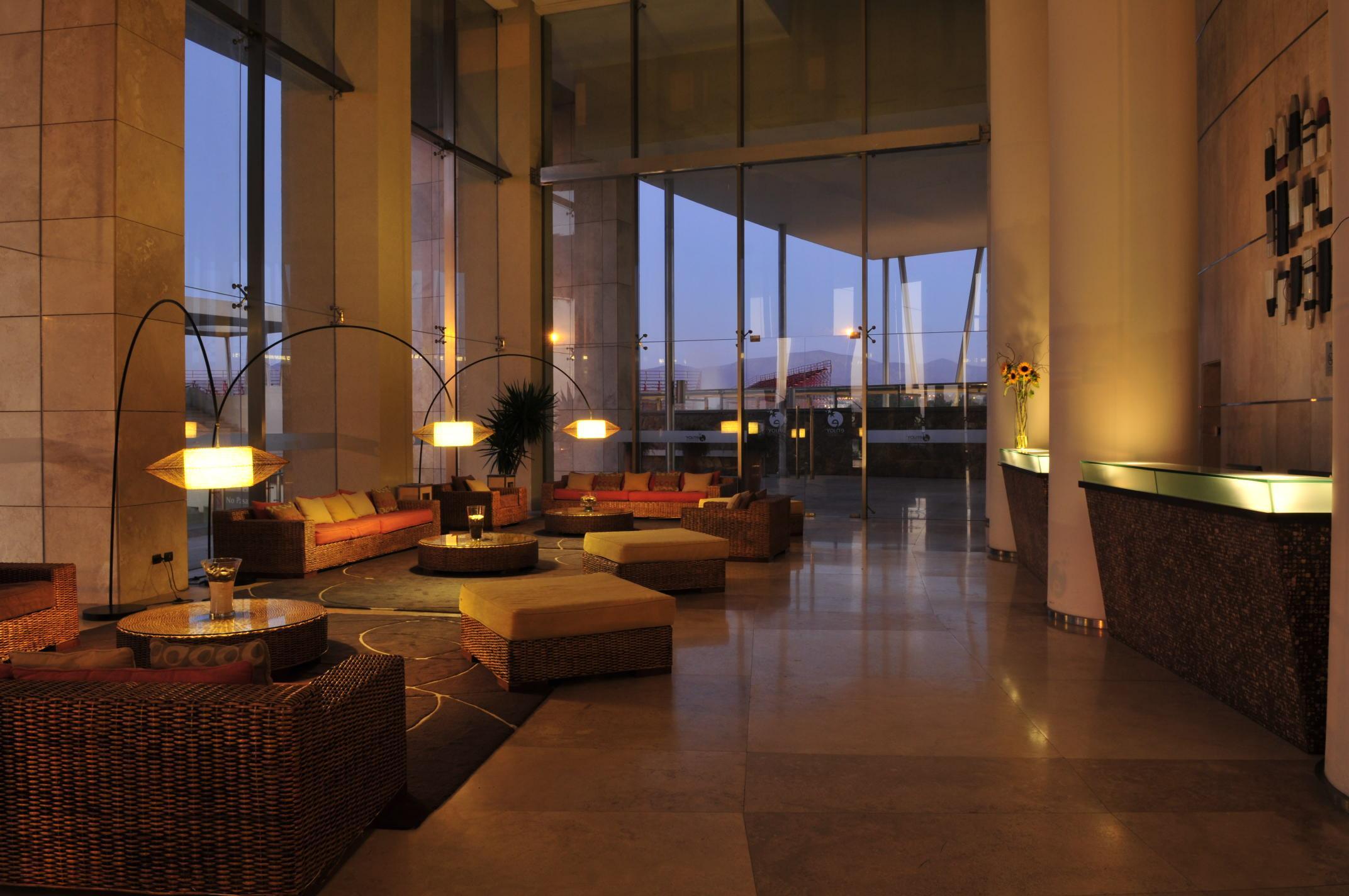 Enjoy Coquimbo 호텔 외부 사진 The lobby of the hotel