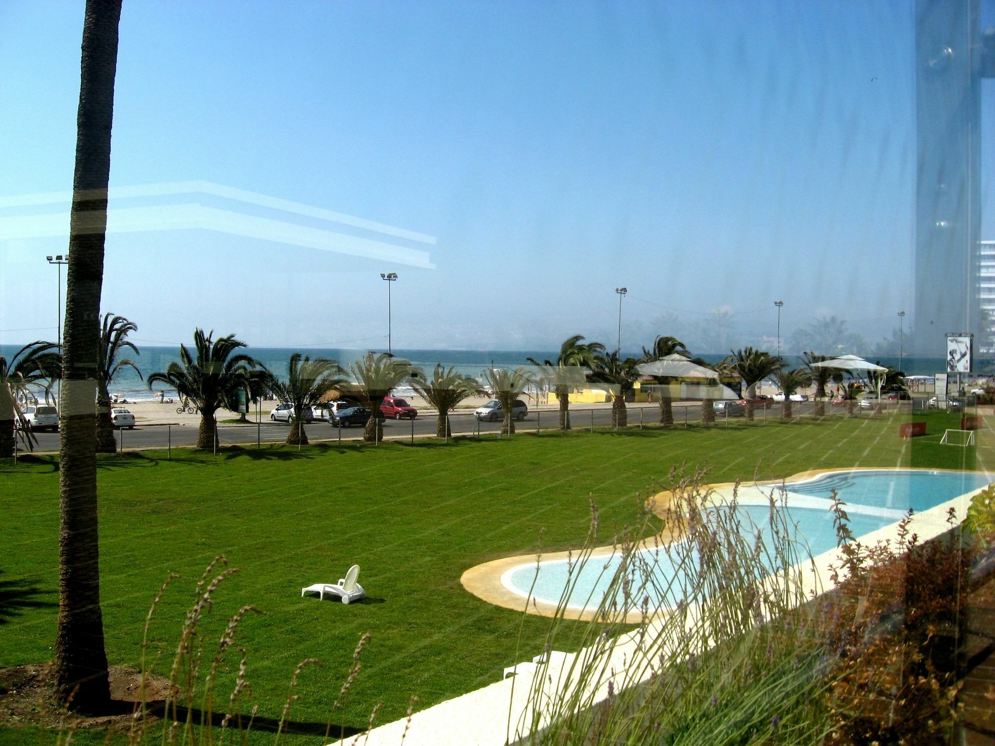 Enjoy Coquimbo 호텔 외부 사진 View of the beach from the hotel